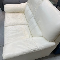 レザーワールド　本革2Pソファーの画像