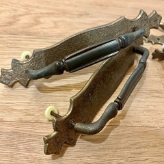 古道具　アンティーク調　パーツ　取手の画像