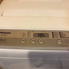 Panasonic　洗濯機の画像