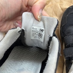 ニューバランス　17.5 子供靴　スニーカーの画像