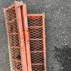 【ホリダソウコ】歩み板　2本　トラクター　農機具に　耐重量800キロの画像