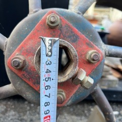 【ホリダソウコ】水田鉄車輪　トラクター　直径70センチの画像