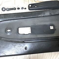 レア 希少 TODAY トゥデイ JA2 JW3 JW4 角目 フロント 内装 ドアーライニング パネル 運転席  割れなし 手動式の画像