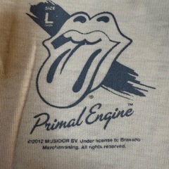 【レア】Rolling Stones 12SS 1980年北米ツアー ロンT Lの画像