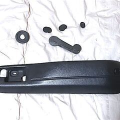 レア 希少 TODAY トゥデイ JA2 JW3 JW4 角目 フロント 内装 ドアーライニング パネル 運転席  割れなし 手動式の画像