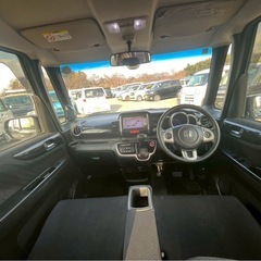 【支払総額26.8万円】N BOXカスタムターボ車検令和9年12月機関良好 両側パワスラ CTBA 修復歴無し Bluetooth バックカメラ 一番人気！の画像