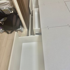 ダブルベットフレーム　ニトリの画像