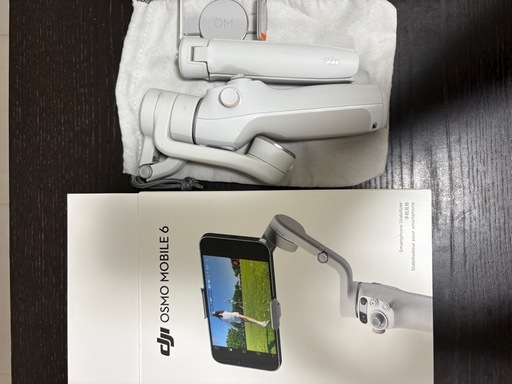 Osmo Mobile6 中古品 中古並品 DJI OSMO MOBILE6 グレー 中古並品 DJI OSMO MOBILE6 グレー