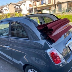 フィアット500C1.2ビンテージ50台限定車　車検ほぼ2年付きの画像