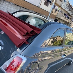 フィアット500C1.2ビンテージ50台限定車　車検ほぼ2年付きの画像