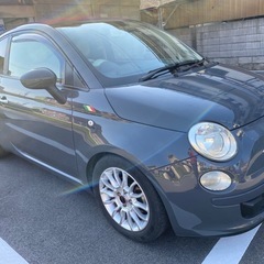 フィアット500C1.2ビンテージ50台限定車　車検ほぼ2年付きの画像