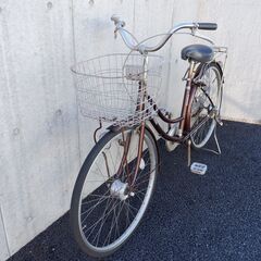 自転車 26インチ ママチャリ LEDオートライト(防犯登録必要)の画像