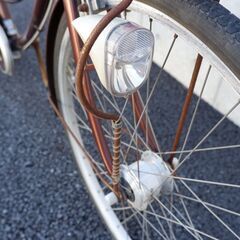 自転車 26インチ ママチャリ LEDオートライト(防犯登録必要)の画像