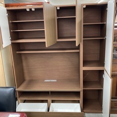 ニトリ　ハイタイプTVボード2点セット　※前面日焼けあり。の画像