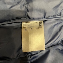 ユニクロダウン　キッズの画像