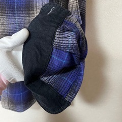 UNIQLO ユニクロ フランネルシャツ シャドーチ ェックオンブレ 長袖柄 Sの画像