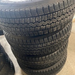 195/80R15アルミホイール付き４本セットの画像