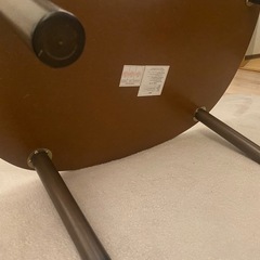 【ニトリ】豆型ローテーブルの画像