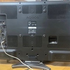 シャープ32型テレビ 2010年の画像