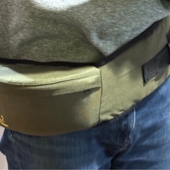 hippychick ヒップシート グリーン色 子ども 抱っこ負担軽減 調整可能の画像