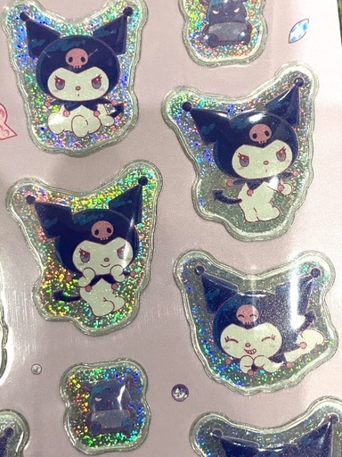 サンリオ ぷくっとシール 6枚セット ハローキティ シナモロール クロミ