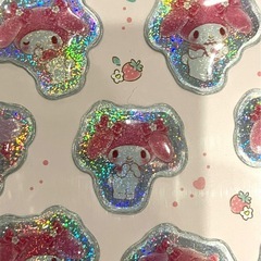 サンリオ ぷくっとシール 6枚セット ハローキティ シナモロール クロミ マイメロディ 他の画像