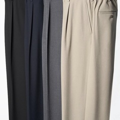 UNIQLOタックワイドパンツの画像