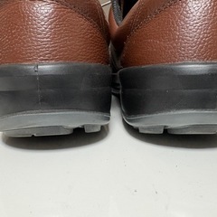 ★美品★Simon シモン　ブラウン高級安全靴 牛革　SS11茶　27.０EEEの画像