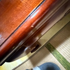 和室 木製 テーブル  ダークブラウン 120cmの画像