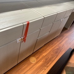 ベルメゾン　カウンター収納　シェルフ　デスクの画像