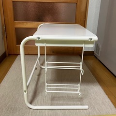 伸縮レンジラック　ラップホルダー付き　中古品(美品の画像