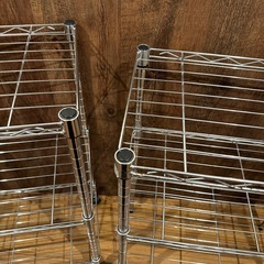 決まりましたスチールラック小2個の画像