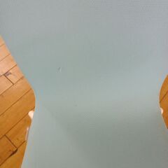 ★リユースのサカイつくば店★TK7785  チェア ブルー H82×D50×W50 クリーニング済みの画像