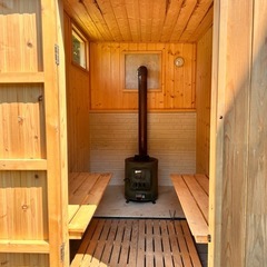 【中古自作】サウナ小屋　の画像