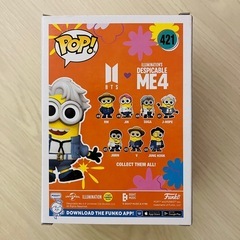 Funko POP! J-HOPE 421 BTS ミニオンズ
【新品・未開封】の画像