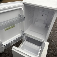 SHARP シャープ ノンフロン冷凍冷蔵庫 単身用 冷蔵庫 SJ-D15J-W ホワイト 152L 2023年製　の画像