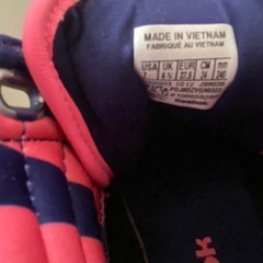 Reebok リーボック　レア　ピンク　ブルー　セレッソ応援カラー の画像
