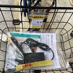 【自転車】【電動アシスト自転車】【管理番号12112】Sの画像