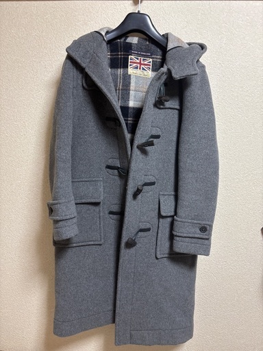 SLOBE IENA別注 London Tradition ダッフルコート グレー