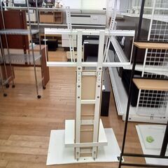 ★リユースのサカイつくば店★TK7786  TVスタンド ホワイト H139×D51×W76 クリーニング済みの画像