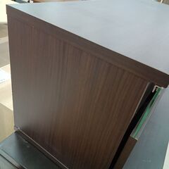 リユースのサカイ栃木店★ジモティ割あり★  TV台 ダークブラウン W79×D54×H38 クリーニング済み TC12078の画像
