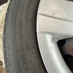 ラクティス　純正ホイール　鉄チンの画像