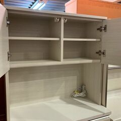 【愛品館 市原店】土井インテリア　2枚扉キッチンボードの画像