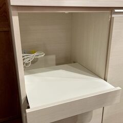 【愛品館 市原店】土井インテリア　2枚扉キッチンボードの画像