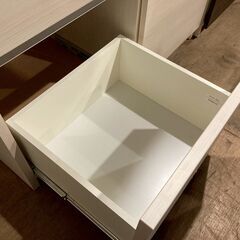 【愛品館 市原店】土井インテリア　2枚扉キッチンボードの画像