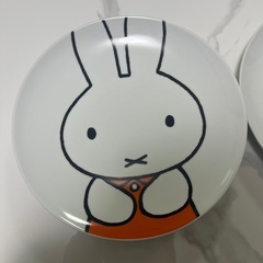 ミッフィーお皿2枚セットの画像