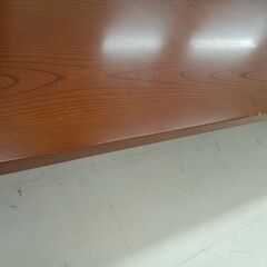 リユースのサカイ栃木店★ジモティ割あり★ 天童大工 ローテーブル ブラウン W150×D90×H33.5 クリーニング済み TC12080の画像