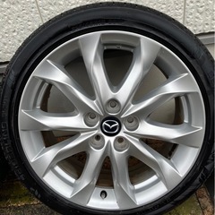夏タイヤ、MAZDAアクセラスポーツの画像