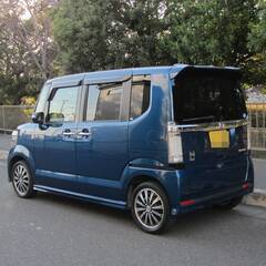 車検２年付き　ホンダ　Ｎ－ＢＯＸカスタム　上級ターボ　大型ハイトワゴン　パワスラ　パワフル　低燃費　綺麗　地デジTV　Bカメラの画像