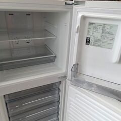 札幌市内送料無料 ツインバード HR-F915W ２ドア冷凍冷蔵庫 146L ホワイト HRF915W☆札幌市白石区/札幌及び近郊限定自社配送の画像